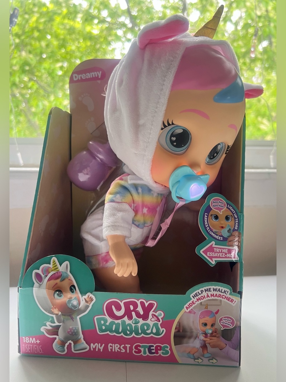 Cry Babies My First Steps Dreamy Baby Doll